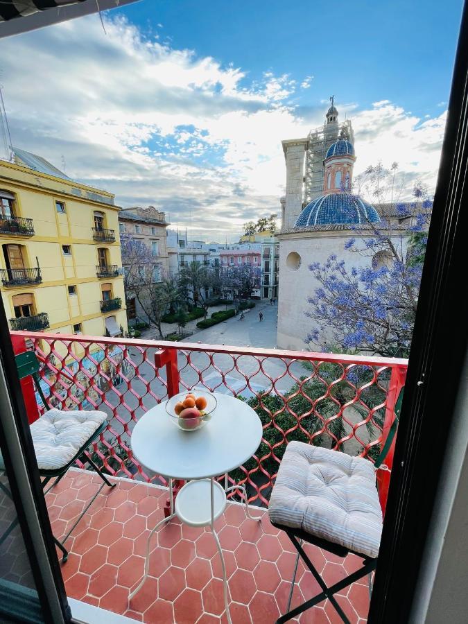 バレンシアPlaza Del Carmenアパートメント エクステリア 写真