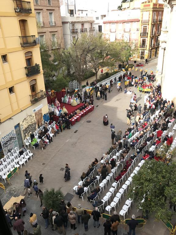 バレンシアPlaza Del Carmenアパートメント エクステリア 写真